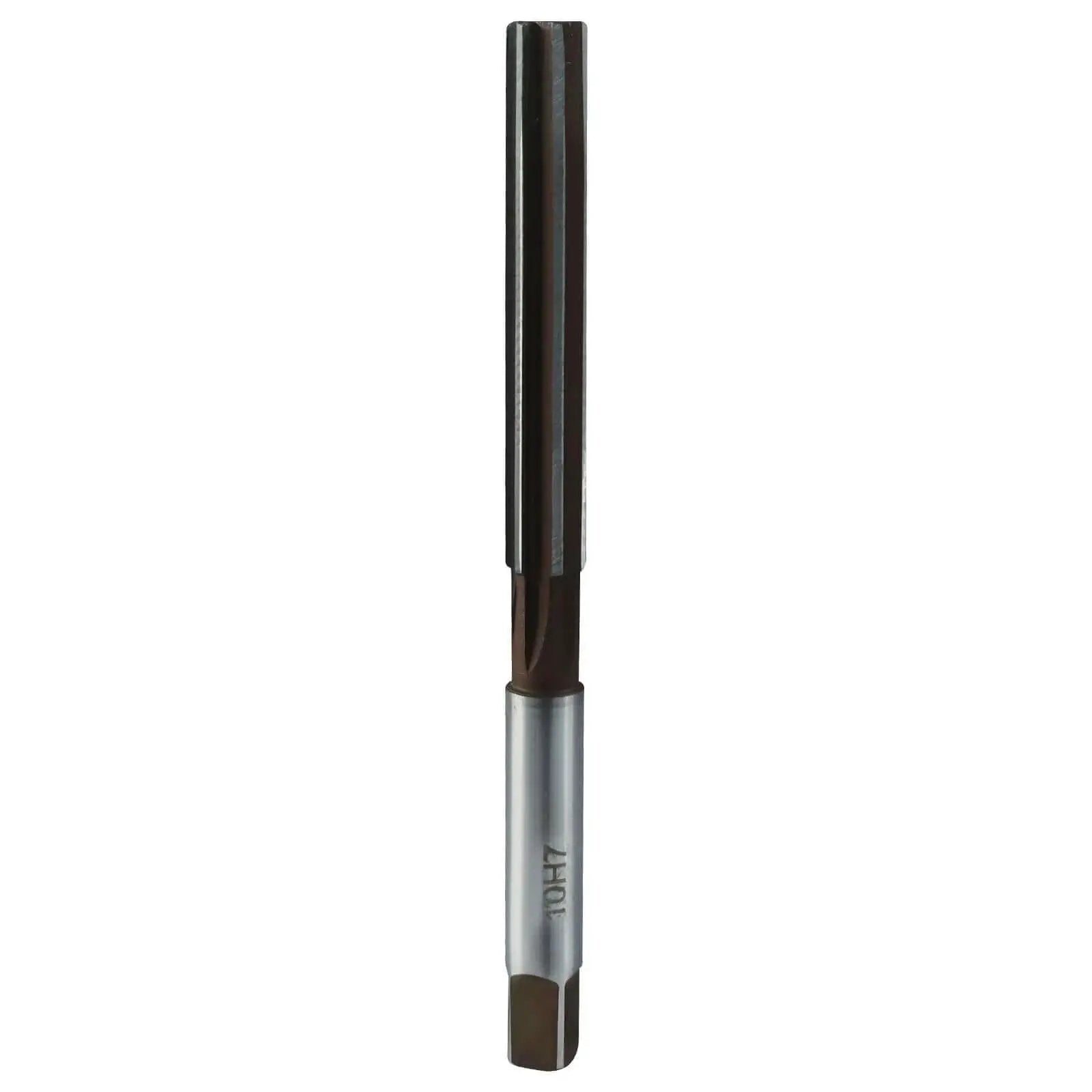 10Mm H7 Hand Reamer Tool With Six Straight Flutes For Precision Hole Finishing In Metal And Woodworking Projects Pro Grade Quality For Pin And Bearing Fittings And Tight Tolerance Machining In Workshops And Home Shops Aracombie, front view