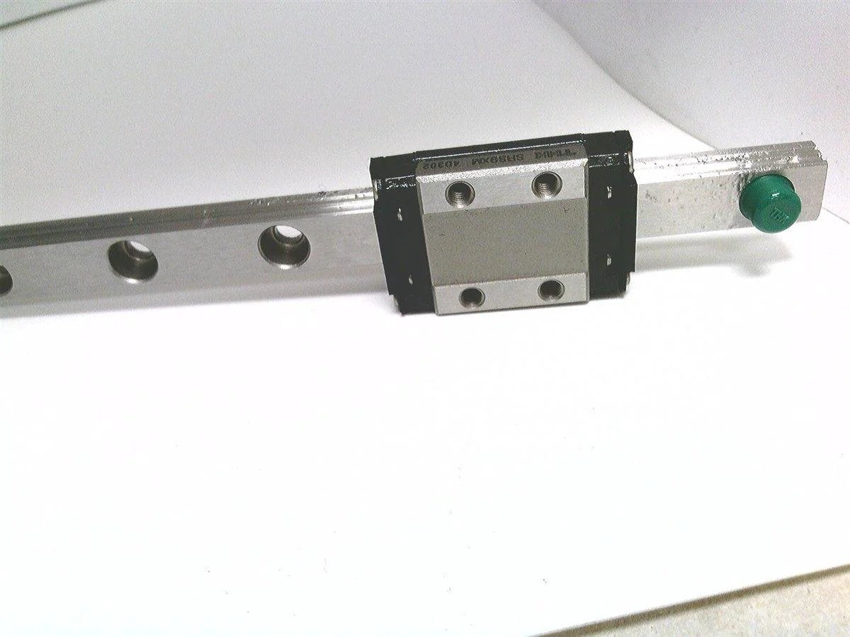 10pcs THK made in Japan 9mm Stainless Steel Linear Guideway System 195mm Long - one carriage Truck