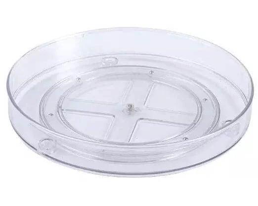 11" Acrylic Plastic Lazy Susan Turntable Organizer