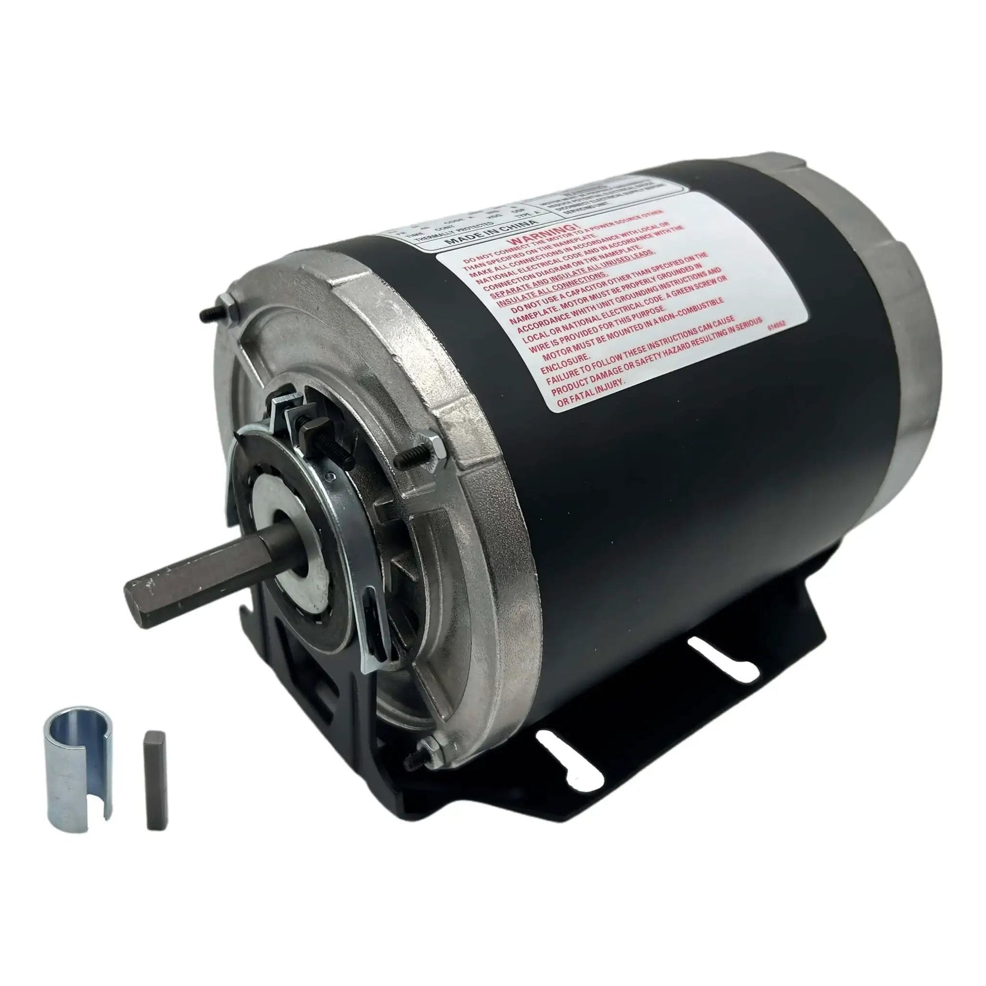 Half Horsepower Blower Motor For 115V HVAC Systems Belt Drive 1725 RPM 60 Hz 48 Frame 7.2A Reversible Rotation Replacement