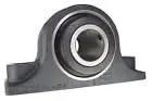 Beefy Type E Heavy Duty Two Bolt Pillow Block Bearing With One And One Half Inch Bore And Double Taper Rollers front view