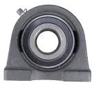 1-1/4 Inch Tapped Base Pillow Block Bearing With Wide Inner Ring And Two Set Screws For Shaft, front view