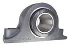 Heavy Duty Two And A Half Inch Type E Two Bolt Pillow Block Bearing 19321208 With Double Taper Roller Bearings Interchangeable For Browning PBE 920 Two And A Half Dodge 023014 P2B E 208R Royersford 20 020208 Timken E P2B TRB Two And A Half front view