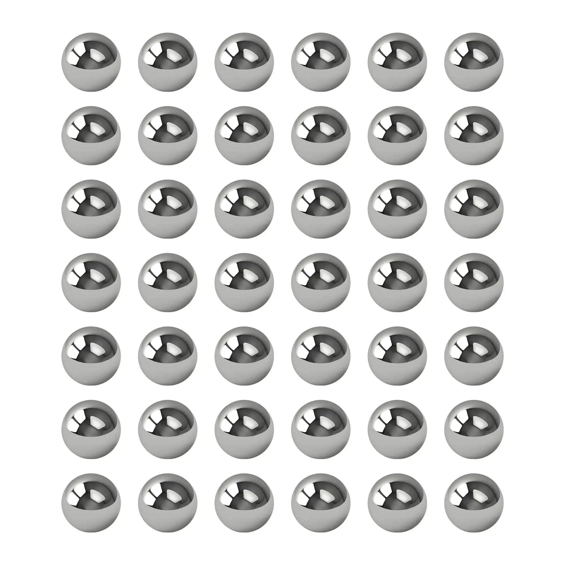 11 Mm 304 Stainless Steel Bearing Balls 50 Piece Set, Solid G100 Precision Balls For Bearings, Gearheads Love High Corrosion Resistance