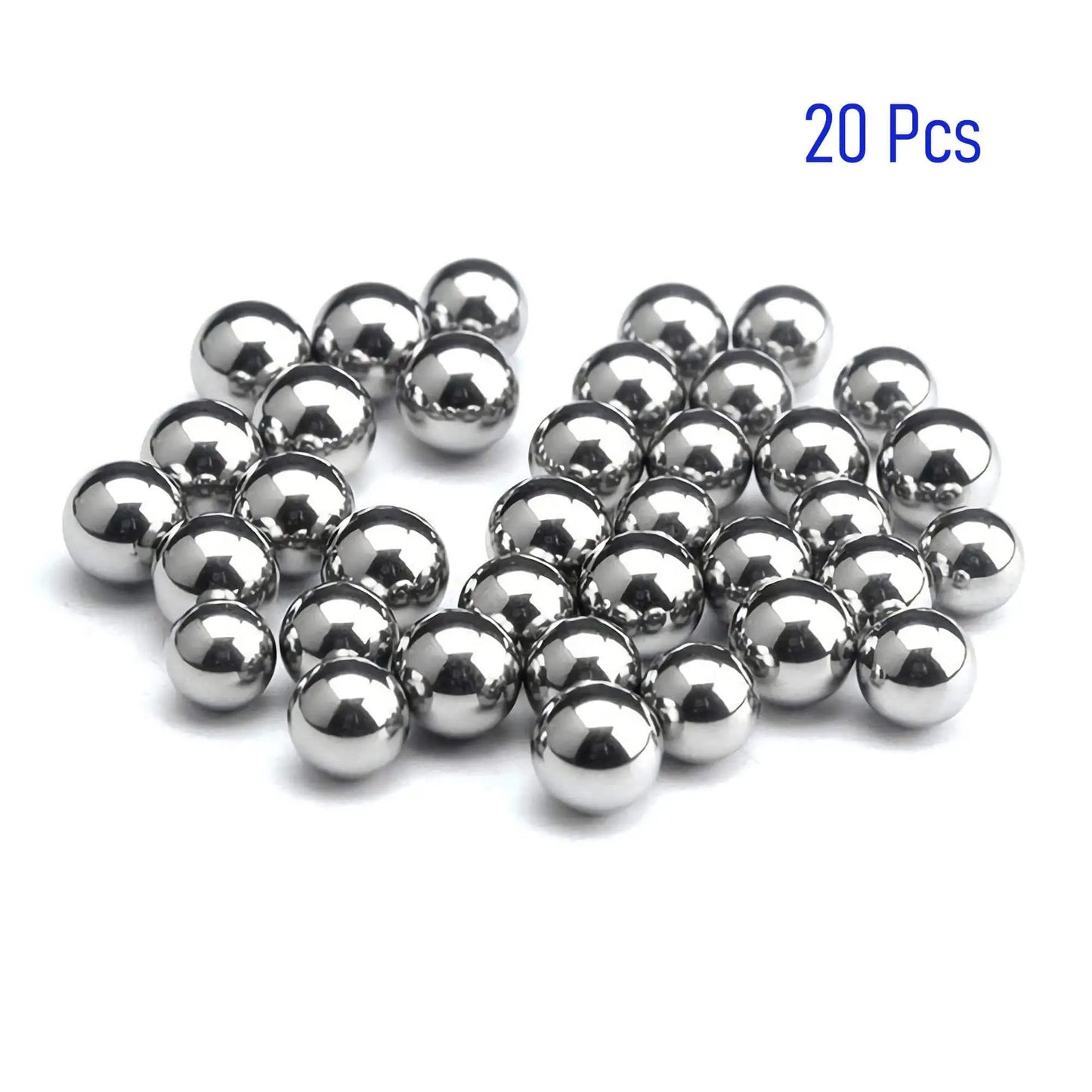 11 Mm 0.43 Inch 304 Stainless Steel Bearing Balls 20 Pcs Solid Precision Balls For Bearings And Machinery G100 Quality By FOCMKEAS