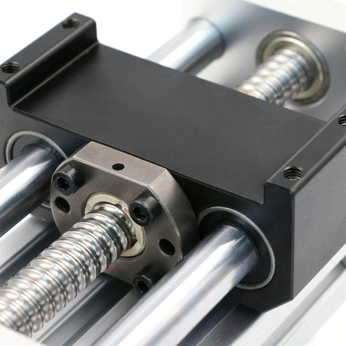 12 inch Stroke Linear Motion Router/Robot Module Guideway Ballscrew 20mm Lead