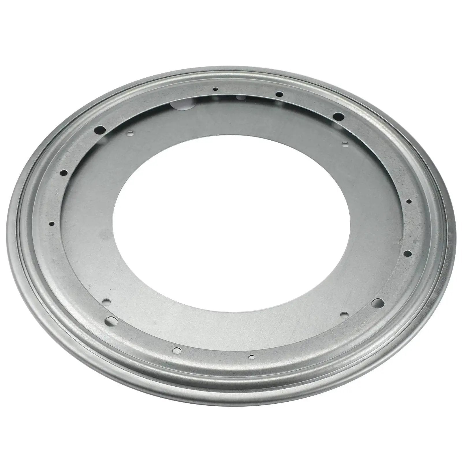 12 Inch Lazy Susan Base Only For Glass Granite Or Wood Tables Heavy Duty Aluminium Alloy Rotating Turntable Bearing with Slip Proof Design