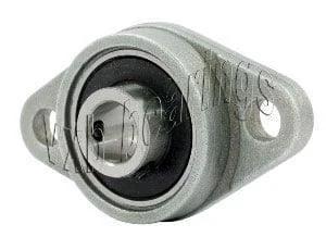 12mm Flange Bearing KFL001 Miniature Pillow Block Mounted Bearing