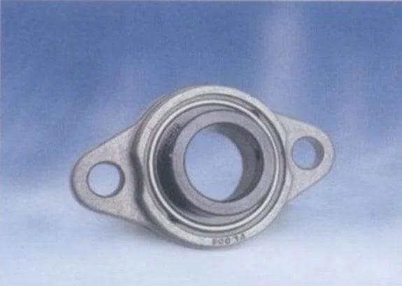 12mm Flange Bearing UFL001 Eccentric Collar Locking Two-Bolt Flange Unit