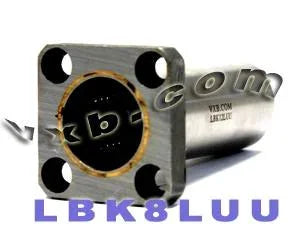 12mm Long Square Flanged Bushing Linear Motion