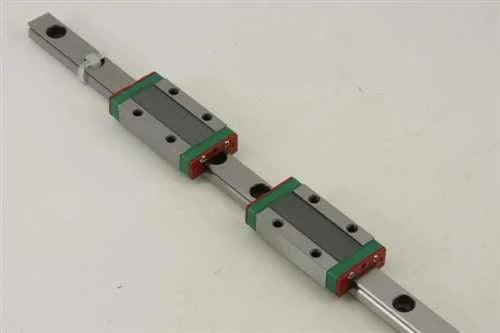 12mm Miniature Square Linear Motion rail - 2 trucks L1600mm