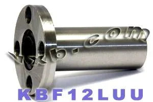 12mm Round Flanged Long Bushing Linear Motion LBF12LUU