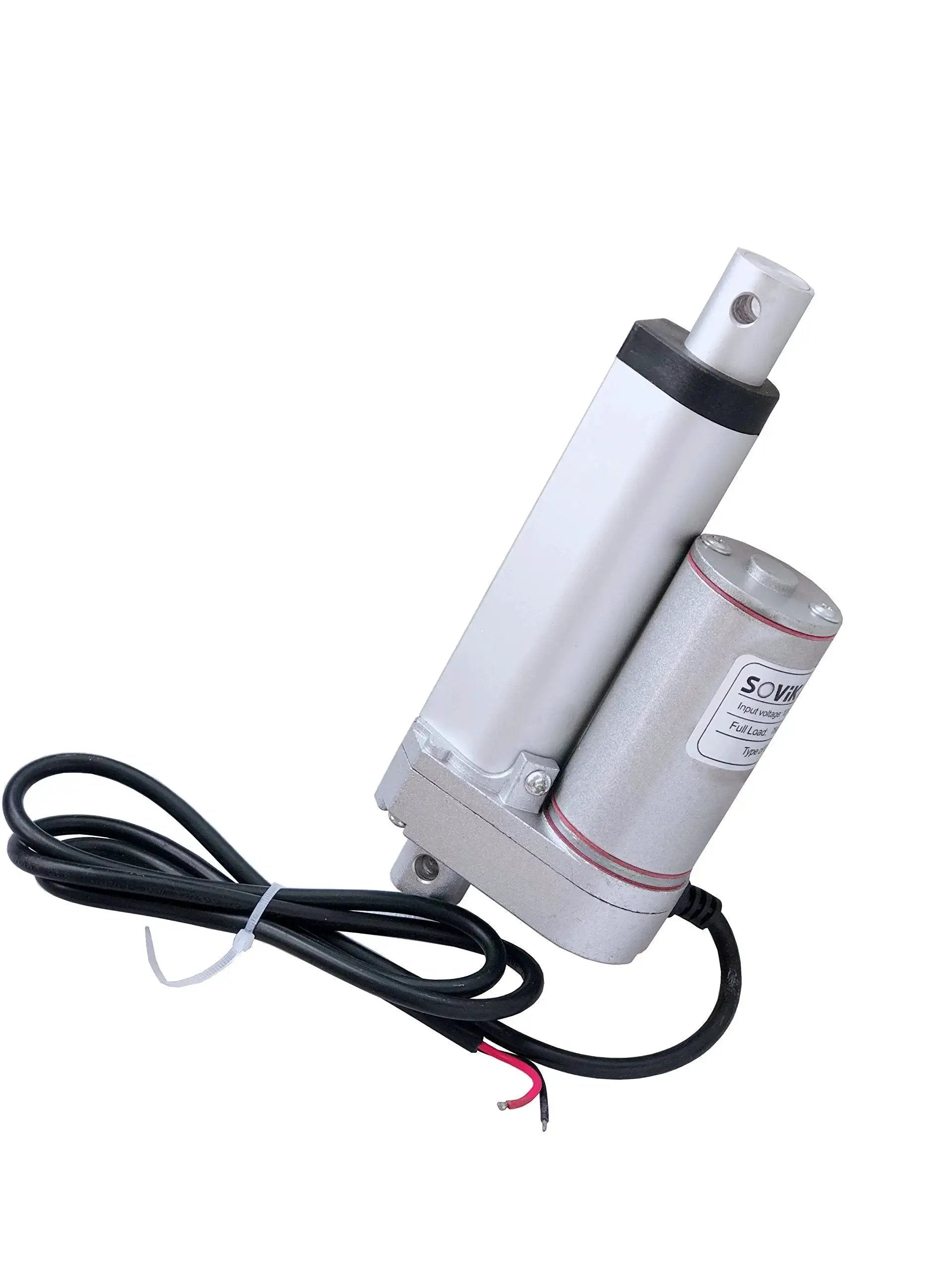 Heavy Duty 12V DC Linear Actuator With 2 Inch Stroke SOViK Beefy 750N Load Ready To Lift Up To 165 Lbs IP54 Rated