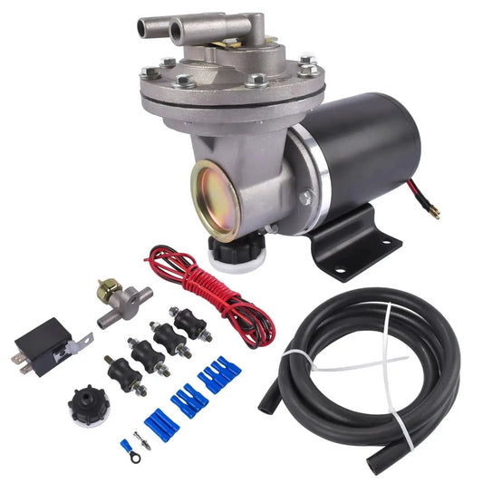 12 Volt Electric Vacuum Pump Kit For Brake Booster Replacement With Easy Plug And Play Installation Kit 18 To 22 Inch Vacuum Line