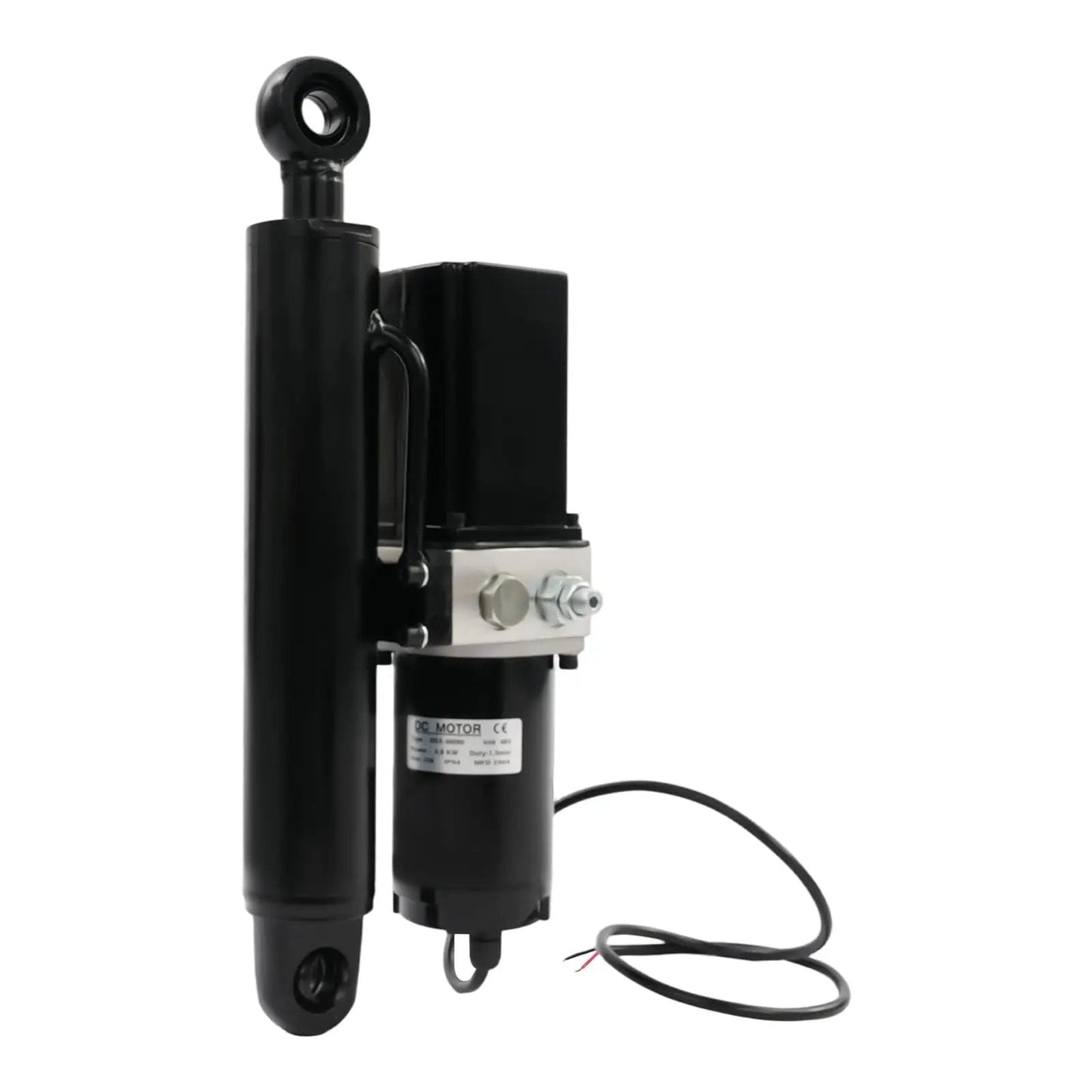 12V 8 Inch Heavy Duty Hydraulic Linear Actuator With 4409 Lbs Thrust for Dump Trailers Lift Tables Solar Tracking Systems