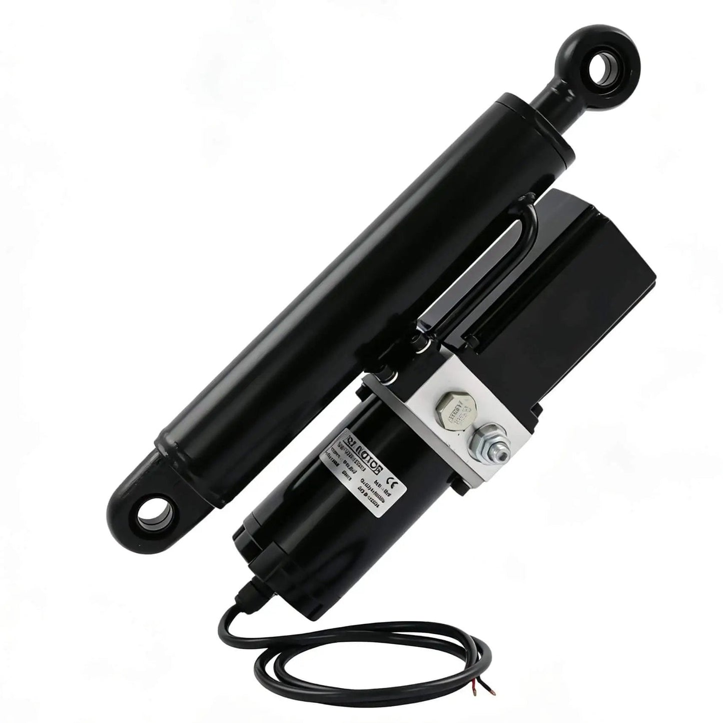 12V 8 Inch Heavy Duty Hydraulic Linear Actuator With 4409 Lbs Thrust For Dump Trailers Lift Tables Solar Tracking Systems
