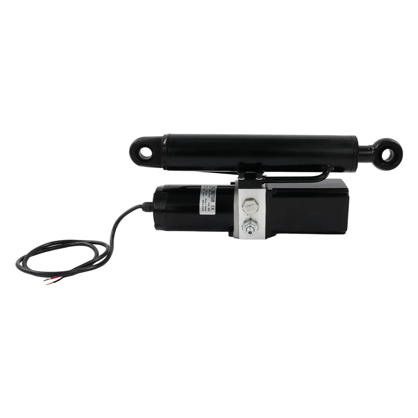 12V 8 Inch Heavy Duty Hydraulic Linear Actuator With 4409 Lbs Thrust For Dump Trailers Lift Tables Solar Tracking Systems Wheelchair Lifts Tractors And Cleaning Vehicles