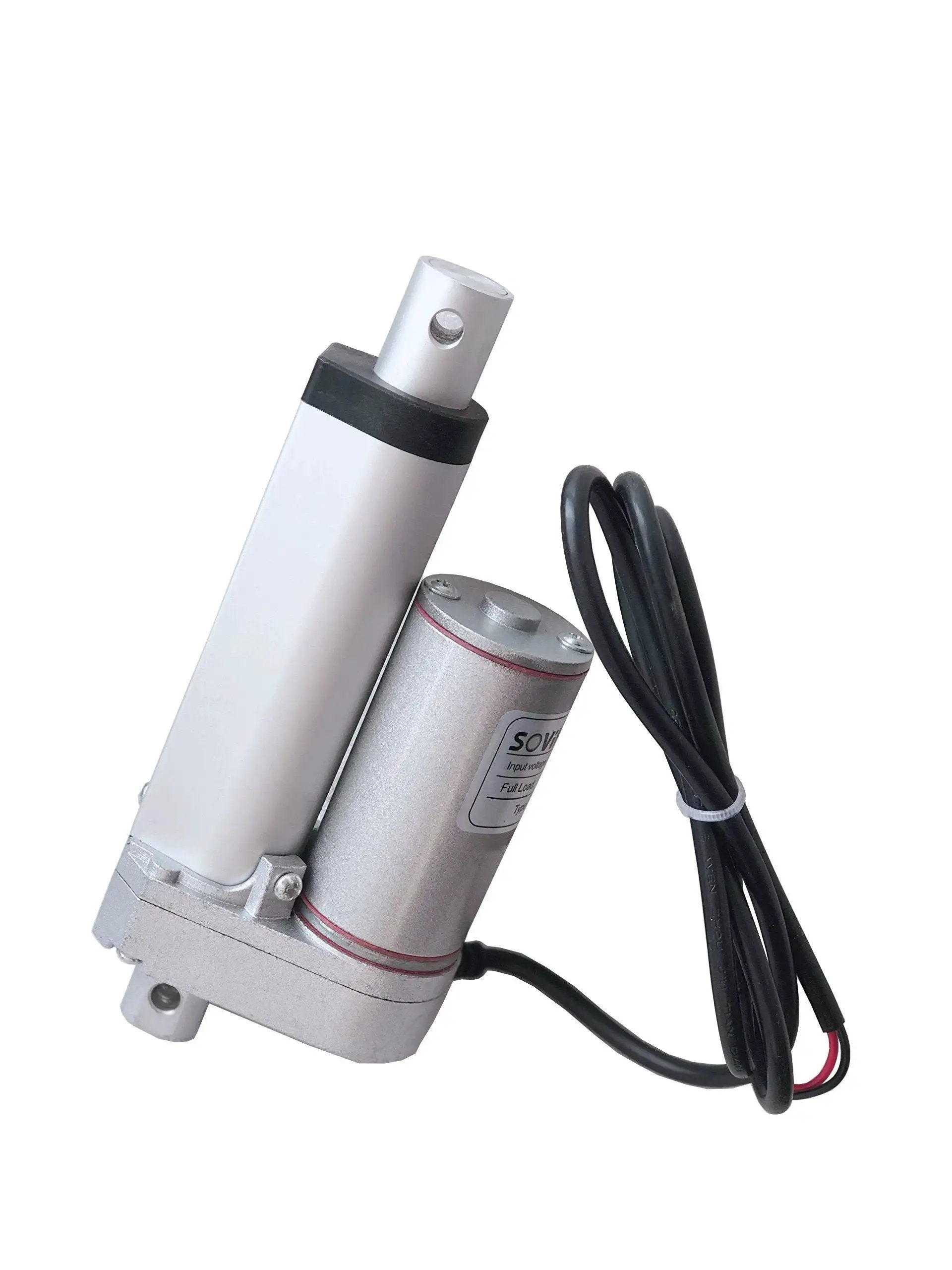 Heavy Duty 12V DC Linear Actuator With 2 Inch Stroke SOViK Beefy 750N Load Ready To Lift Up To 165 Lbs IP54 Rated Built In Limit Switch 6mm Mount Holes