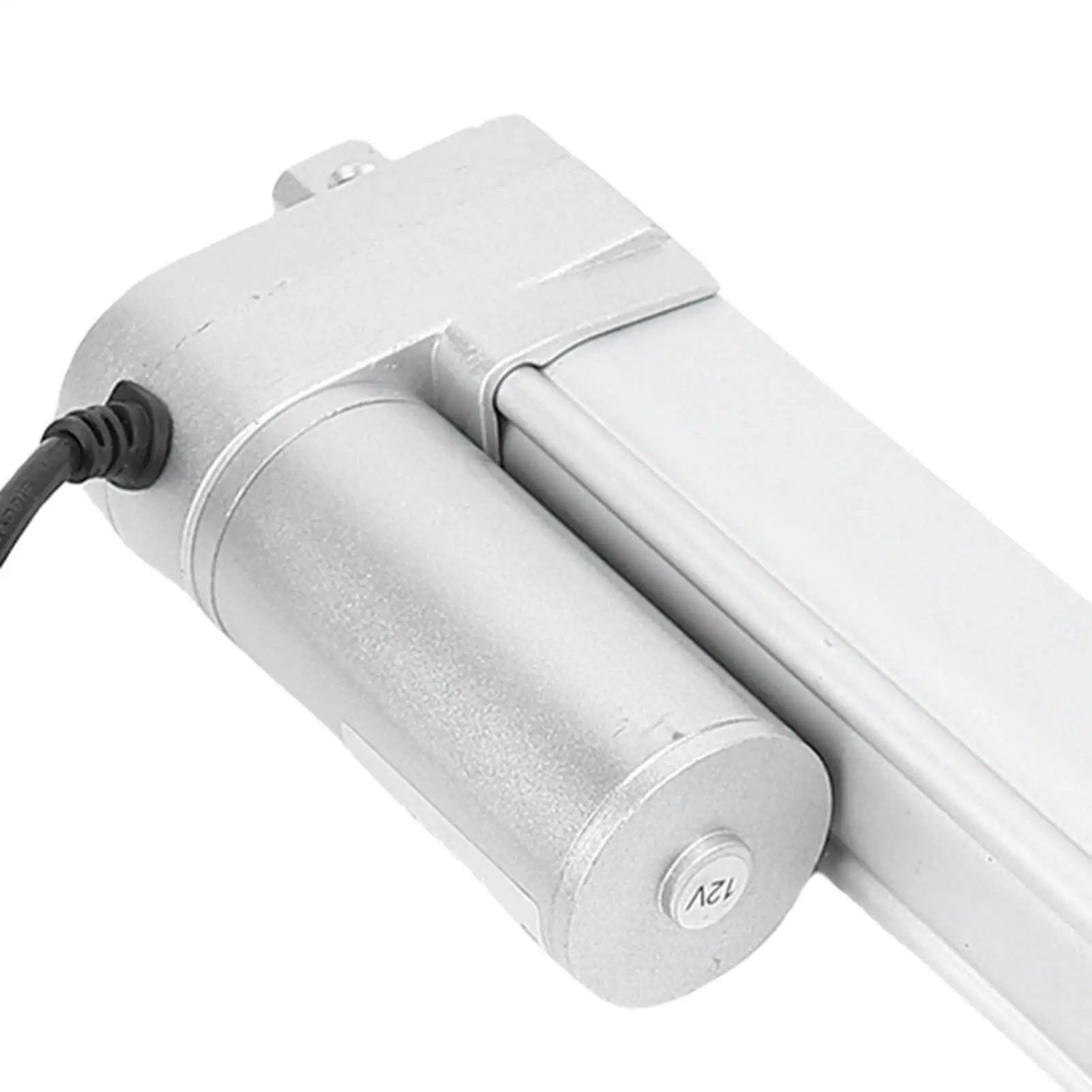 Heavy Duty 12V 200mm Stroke Linear Actuator 1500N For Sofa Bed Lifting System close-up showing aluminum housing and motor