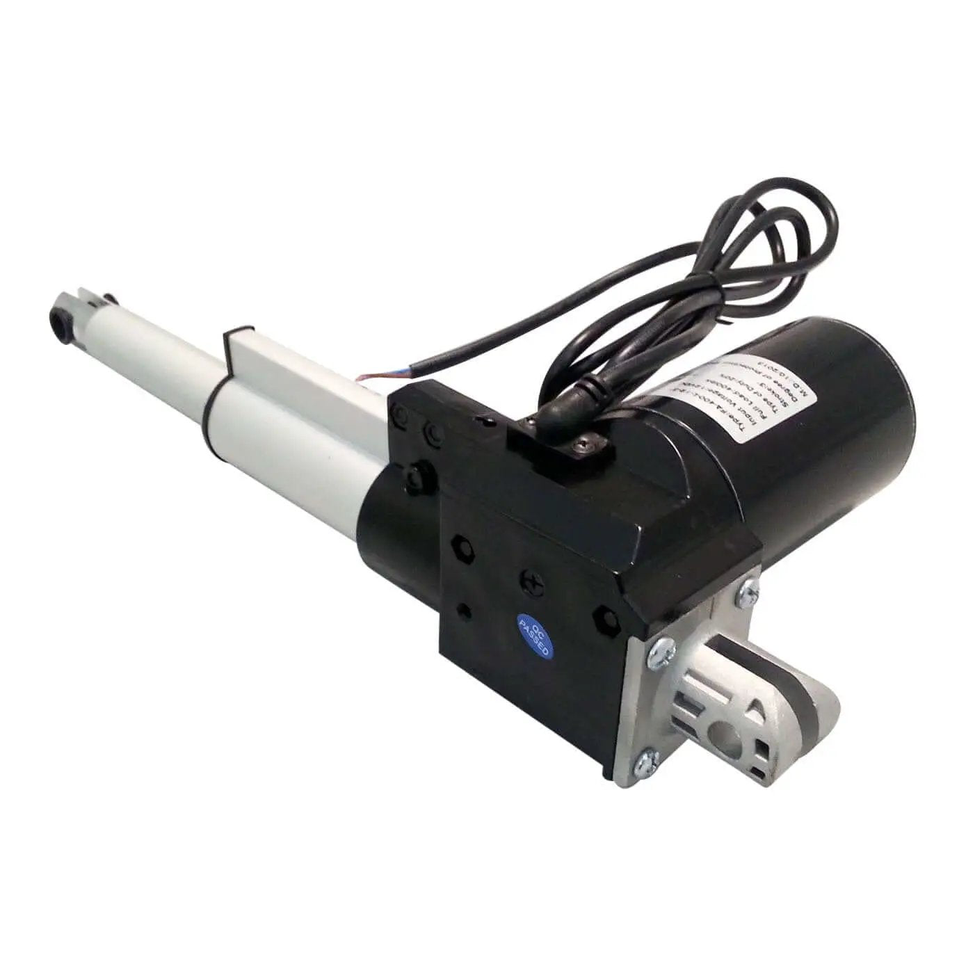 Heavy Duty 12V Linear Rod Actuator 400 Lb Lift 12 Inch With Built In Limit Switches IP43 Water Resistant for automation projects
