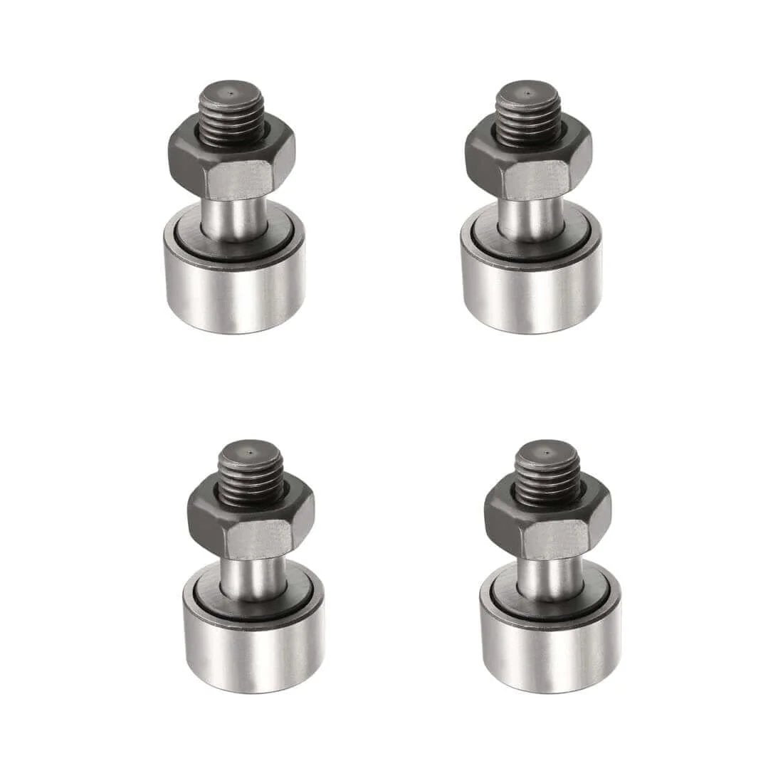 HiPicco Cam Follower Track Runner Bearings, CF5/KR13 Needle Roller Bearing 13mm, pack of 4 for machine tool guide rail and 3D printers