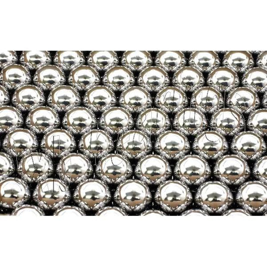 15/32" = 11.9mm Loose G10 Bearing Balls 100-Pack Balls - Chrome Steel