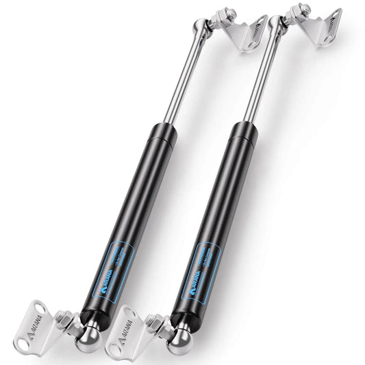 15 Inch 100 Lb Gas Struts With Brackets 2 Pack For RV Beds Hatches And Storage Lids Heavy Duty Hydraulic Lift Supports