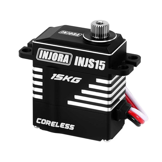 15KG Coreless High Torque Micro Servo for 1/18 1/24 RC Crawler Upgrade with stainless gears and coreless motor