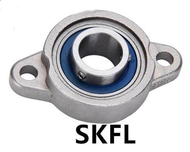 15mm Miniature Flanged Block Stainless Steel Mounted Bearing
