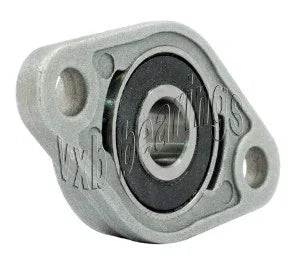 15mm Flange Bearing KFL002 Miniature Pillow Block Mounted Bearing