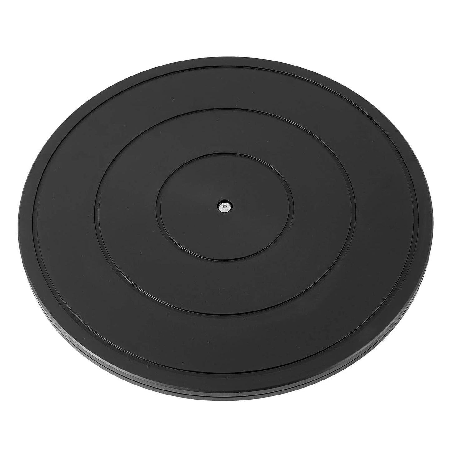 16 Inch Heavy Duty Rotating Swivel Stand Lazy Susan with Steel Ball Bearings Black Turntable Base for Monitors TVs Potted Plants Crafts Model Displays and Smooth 360 Degree Rotation