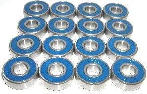 16 inline Skate Sealed Bearing Bronze Cage