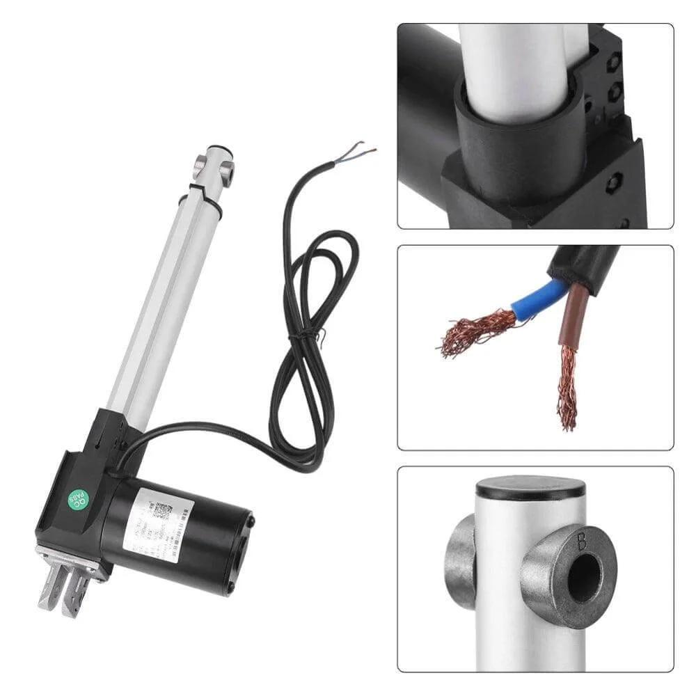 17" Stroke 1350 lbs 12 Volt DC 6000N Linear Actuator