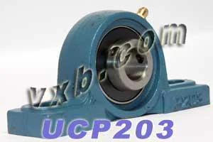 17mm Bearing UCP203 + Pillow Block Cast Housing Mounted Bearing