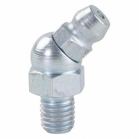 1/8"- 27 45-Degrees Zerk Nipple Fitting Grease Nipple Fittings