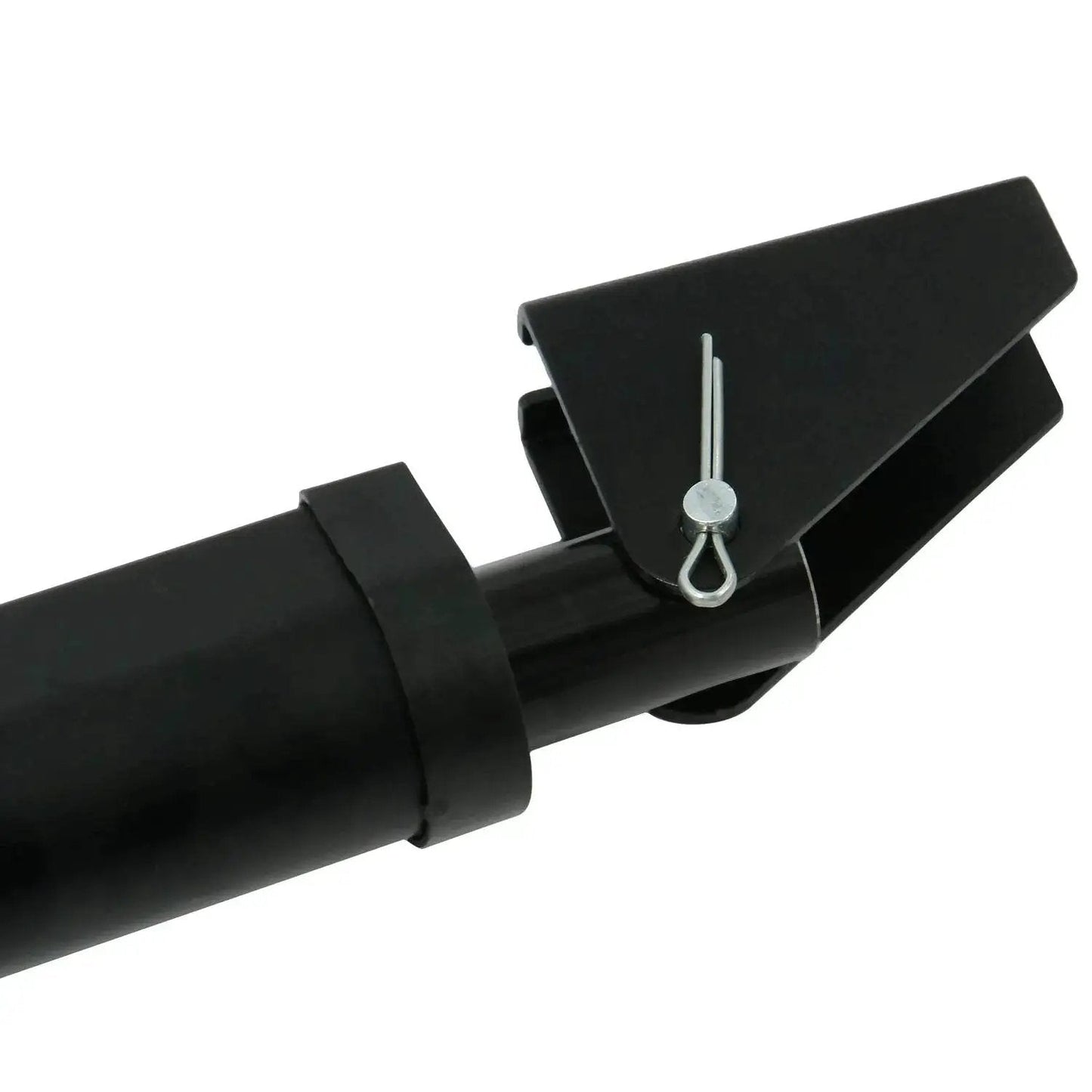 Close-up of black 18 Inch Stroke Linear Actuator With Mounting Bracket For Recliners TV Tables Massage Beds And Electric Sofas Supplying 225 Lbs Load Capacity At 12V DC With 0.39 Inch Per Second Travel For Indoor And Outdoor Use