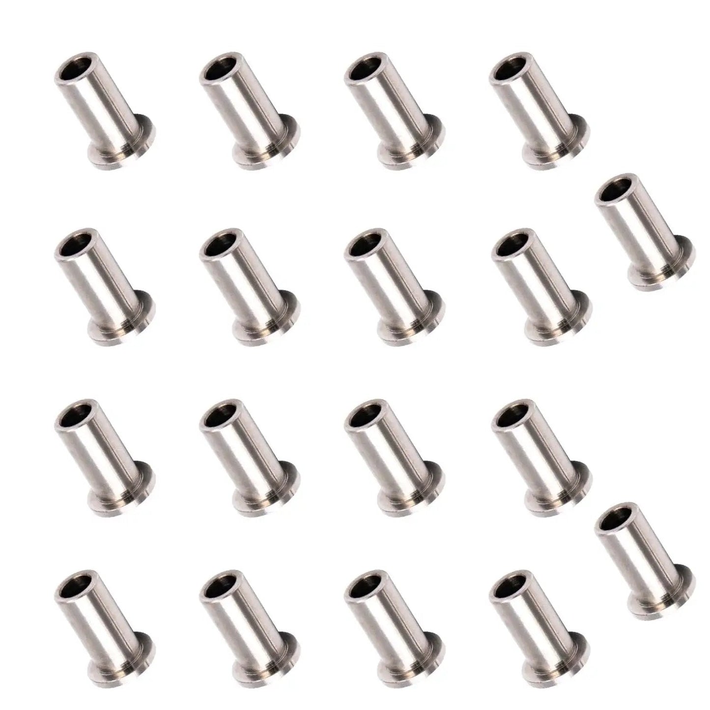 18 Pack 3220 Bearing Sleeve Replacement For Crathco D And E Series Beverage Dispensers 304 Stainless Steel