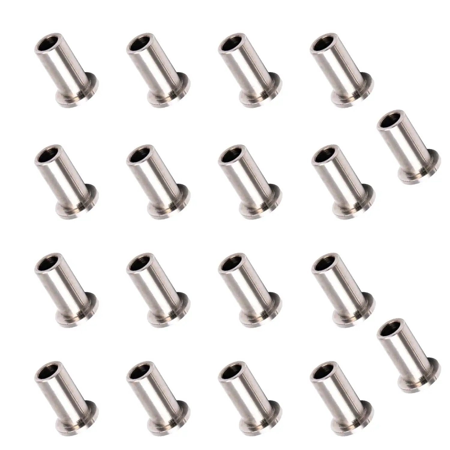 18 Pack 3220 Bearing Sleeve Replacement For Crathco D And E Series Beverage Dispensers 304 Stainless Steel
