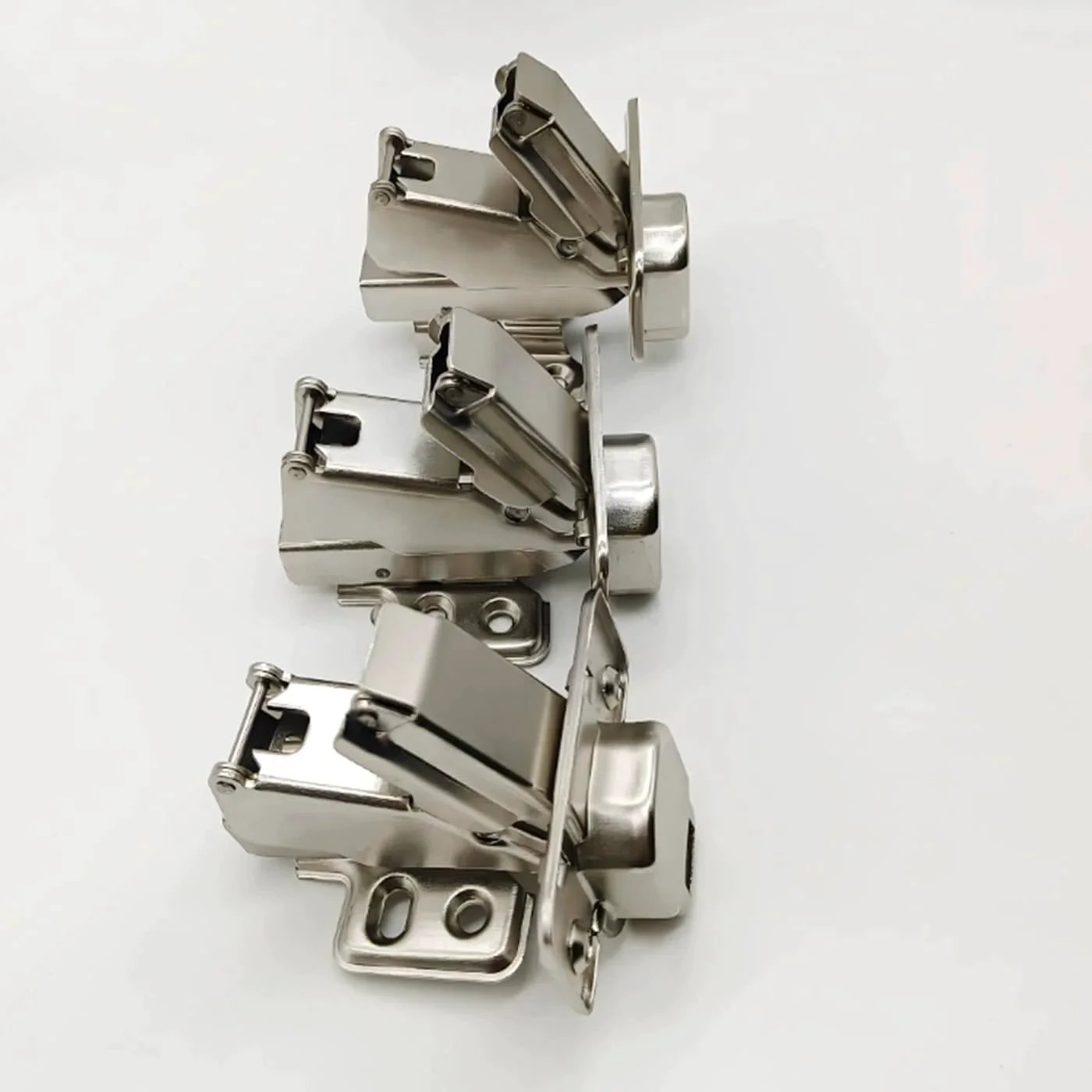 4pack 180 Degree Kitchens Cabinet Corner Cabinet Door Hinge, 180 Degree Hidden Cabinet Door Hinge Suitable for Frameless cabinets
