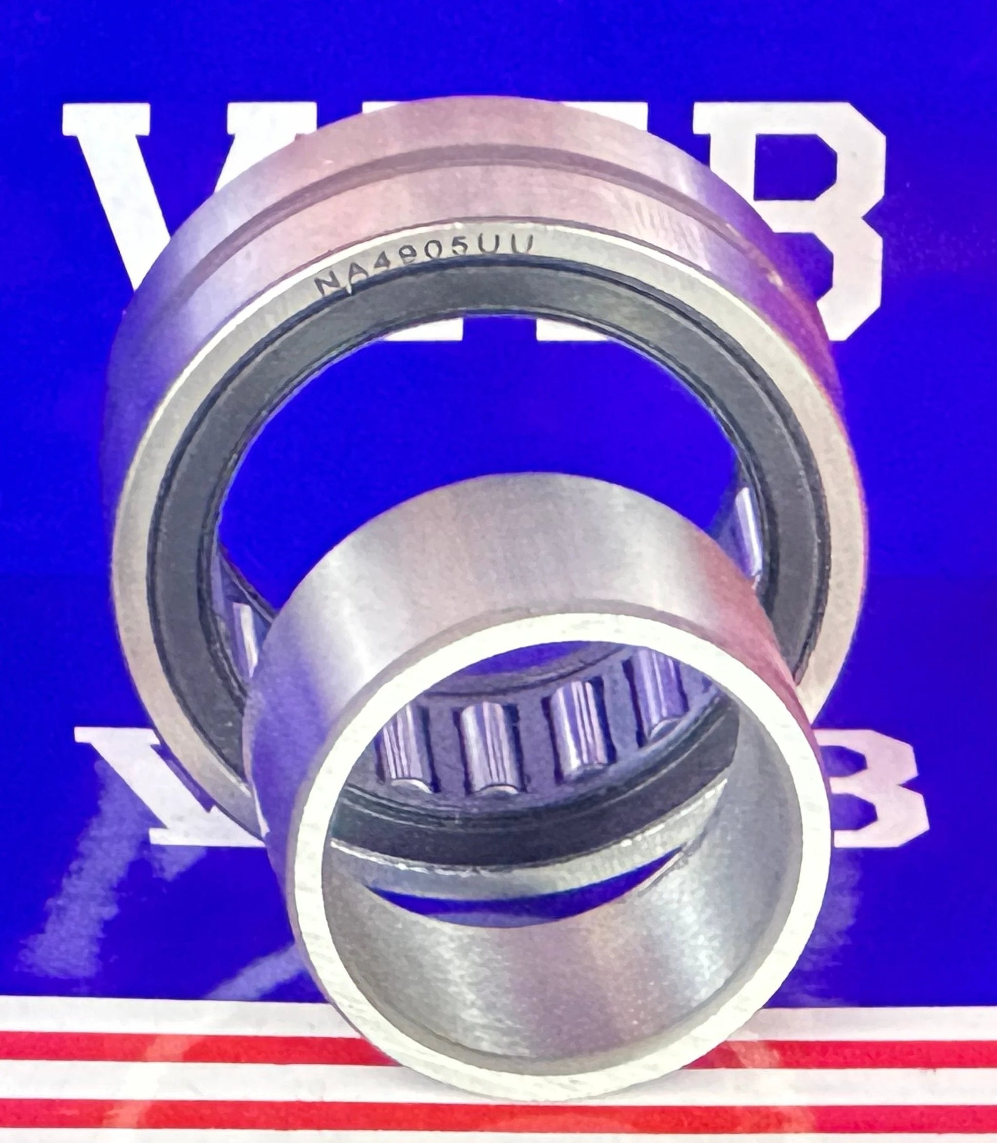 NA4905UU Needle Roller Bearing 25x42x18mm - Machined Type
