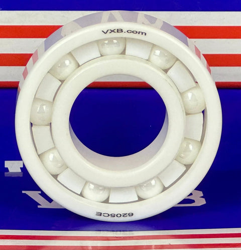 6205 Full Ceramic Bearing 25x52x15mm Ball Bearing:Full Ceramic Bearing