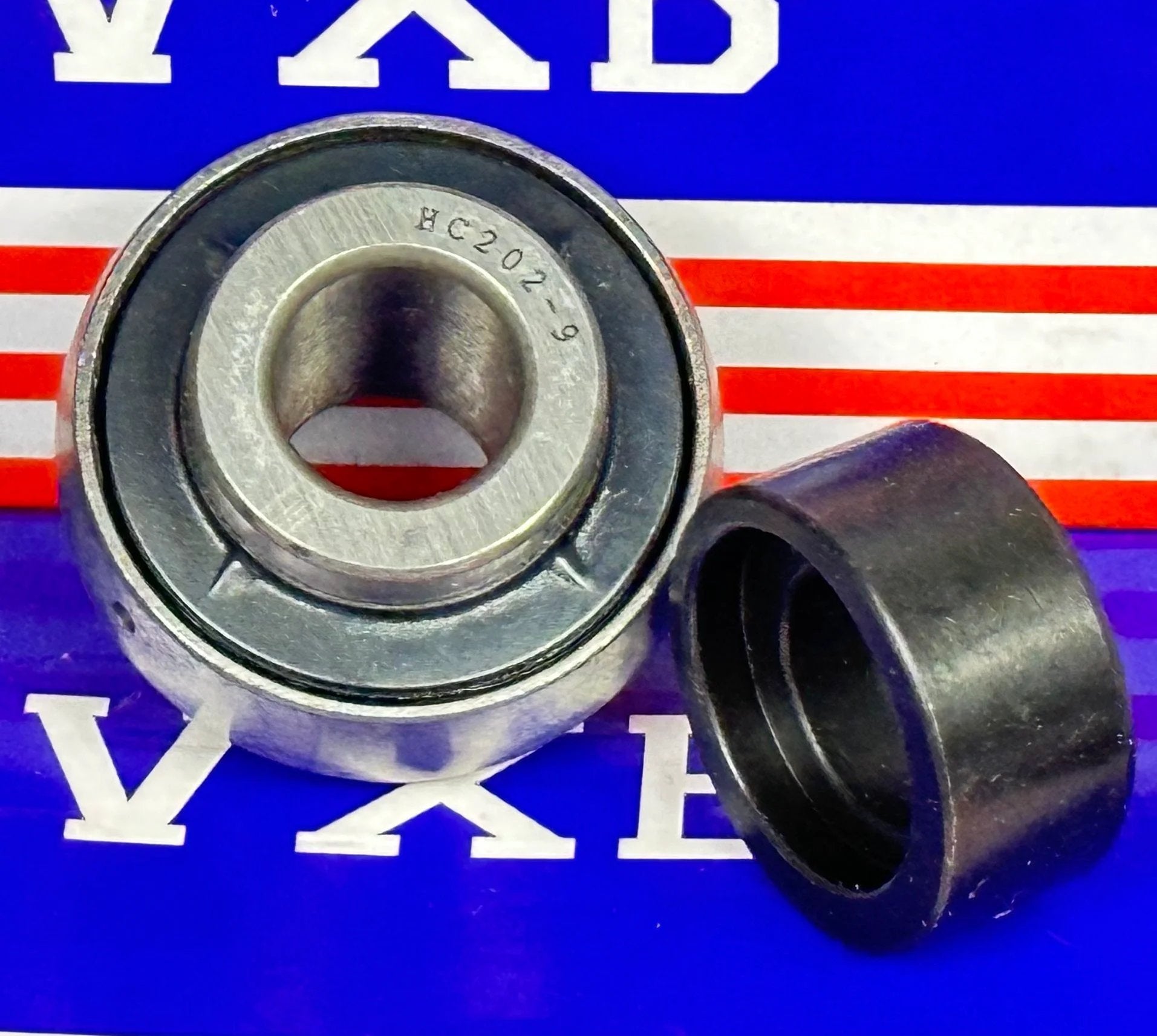 HC202-9 Bearing Insert - eccentric Collar 9/16 Inch Mounted