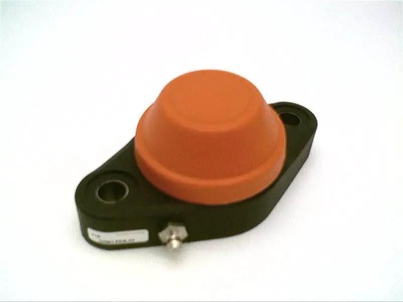 1 In Bore Ball Bearing Unit With Contact Seal For Flange Mount And Polyamide Housing, Set Screw Locking, Built Tough