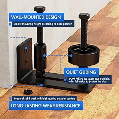 2-Pack Sliding Door Bottom Hardware Guide Rollers