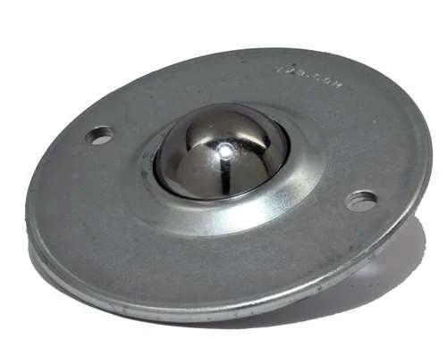 2 Holes 1"inch Flange Ball Transfer Unit Mount Surface Bearing