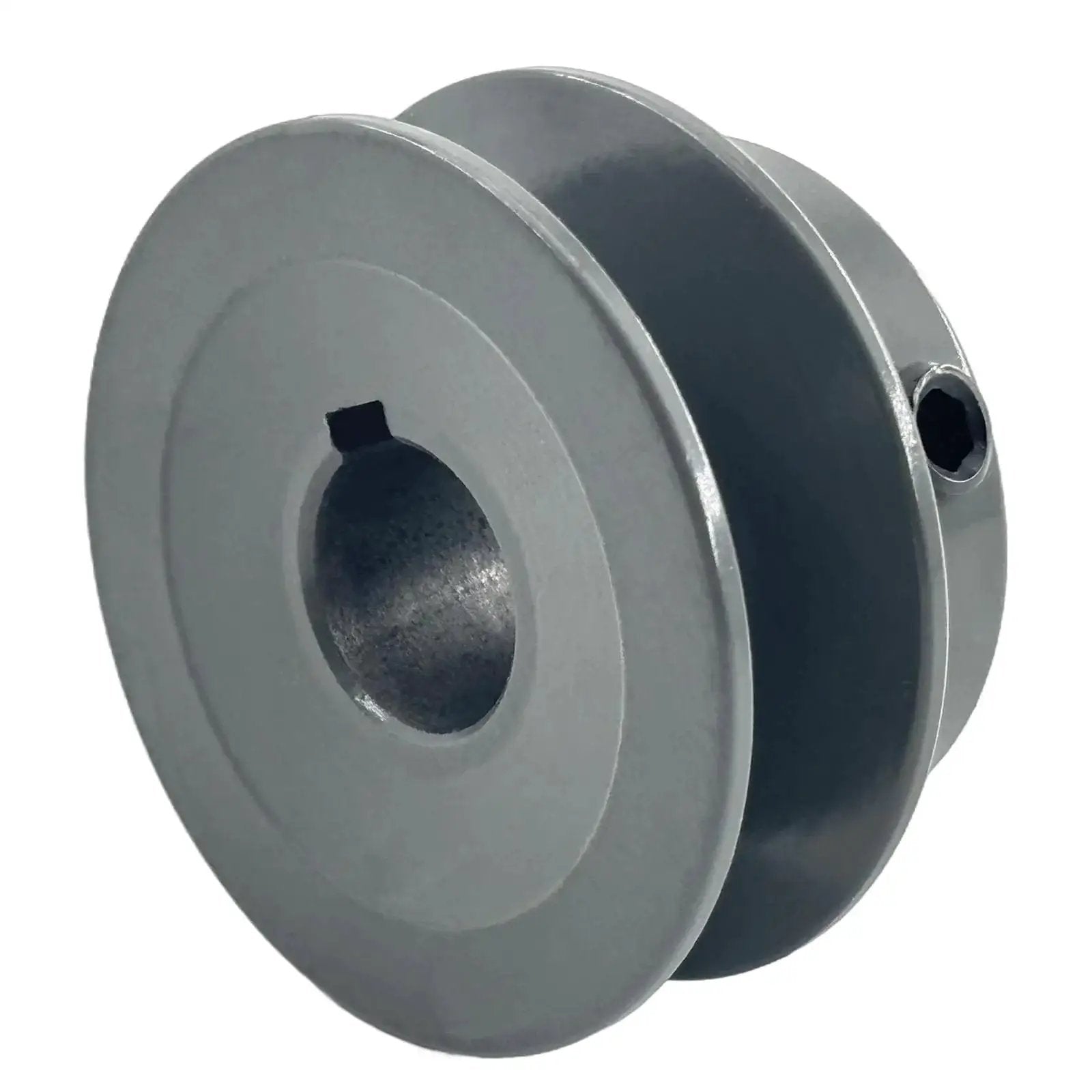 2 Inch Outside Diameter V Belt Pulley With 5/8 Inch Bore For A 3L And 4L Belts Cast Iron Motor Pulley 1 Groove