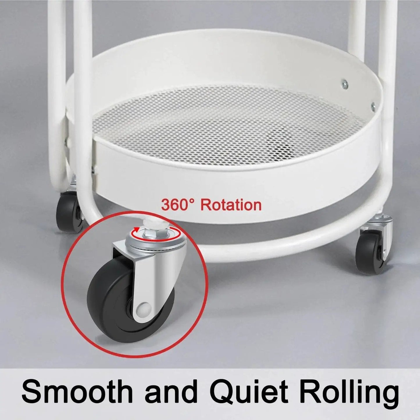 2 Inch Swivel Threaded Casters With Five Sixteenth Inch Stem Eighteen Threads Per Inch And Three Quarter Inch Length Polyurethane Rubber Wheels 360 Degree Rotation Without Brakes Pack Of Four Includes Nuts And Wrench For Easy Installation