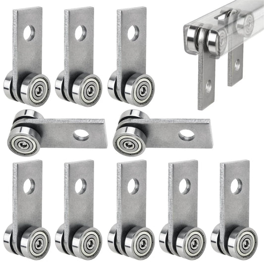 2 Wheel Strut Channel Trolley Assembly with Dual Bearings for 1-5/8 in Channels Pack of 10