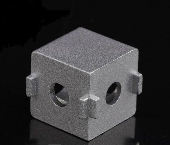 2020 Aluminum Extrusion Profile Solid Cube Corner Connector
