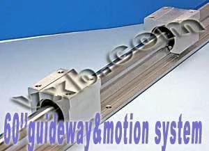 20mm 60 Rail Guideway System w/2 Slide Units Linear Motion